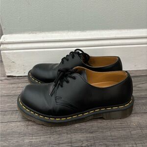 Dr. Martens 1461 SMOOTH LEATHER OXFORD SHOES - black